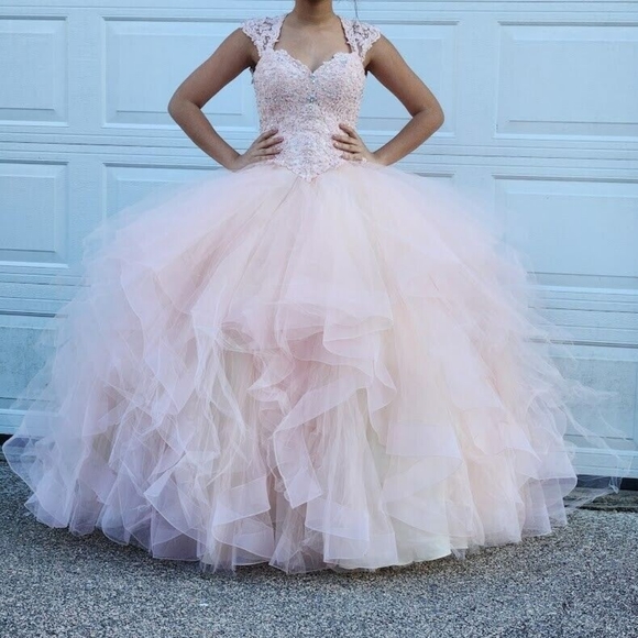 Morilee Dresses Morilee Gown Blush Pink Quinceanera Dress Size